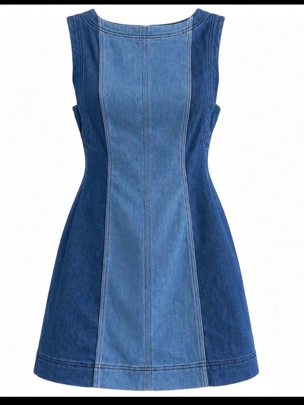 PILCRO Anthropologie Denim Mini Dress Size 4 Like New